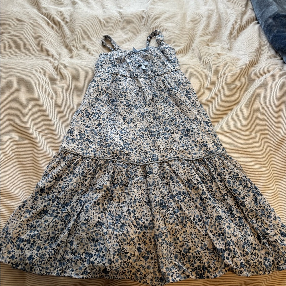 Abercrombie Kids Blue Floral Dress
